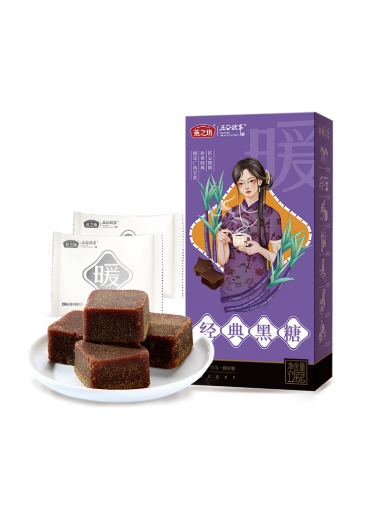 【燕之坊】红糖组合（阿胶+姜汁+桂花+黑糖+红枣+玫瑰）126g*6盒