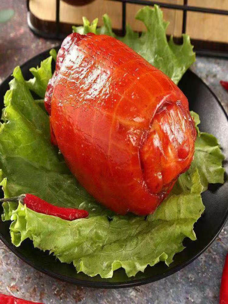 酱香肘花 6袋 卤味熟食猪皮香肘香肠下饭菜肉肠香开袋即食冷盘下酒菜