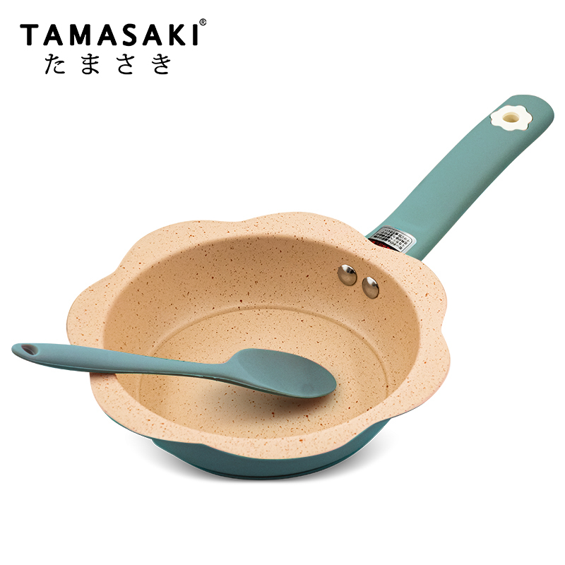 日本TAMASAKI宝宝辅食锅4件套组合装·蓝色