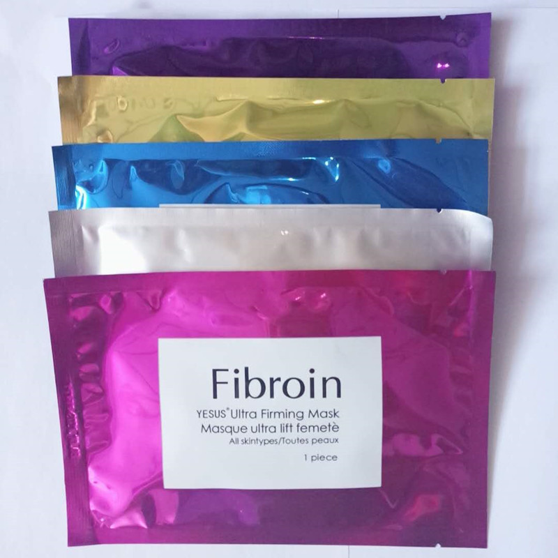 泰国Fibroin小F蚕丝蛋白面膜5片·5个颜色