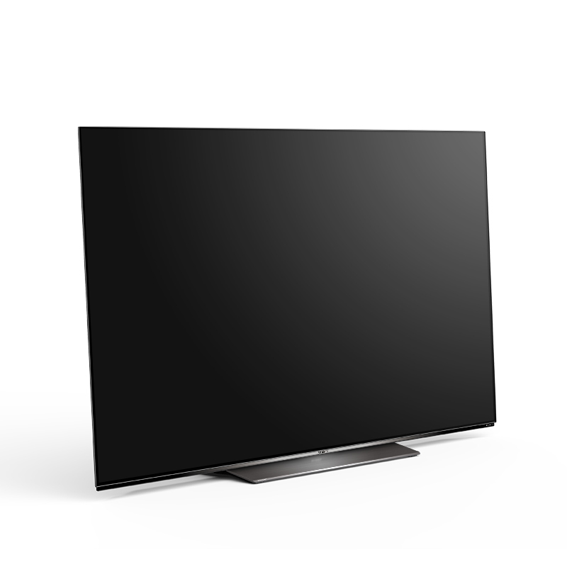 创维55英寸4K超高清超薄OLED屏护眼悬浮全面屏人工智能语音电视55S81·黑色