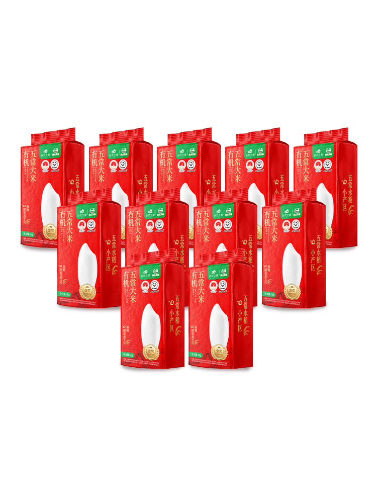 自然之臻有机五常稻花香大米尝鲜组
