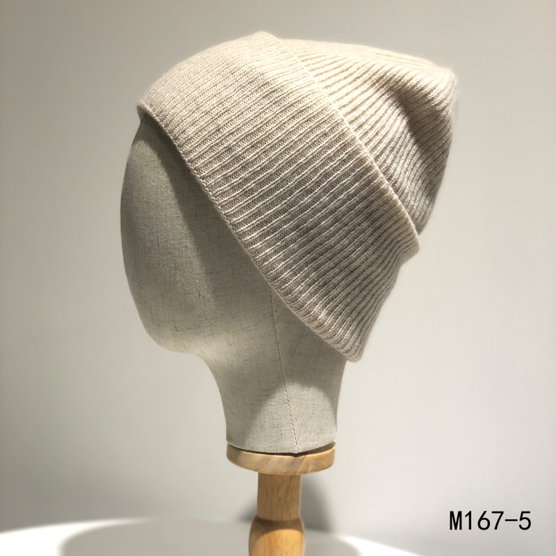 特价南秀丝语羊毛翻边帽m1674深咖