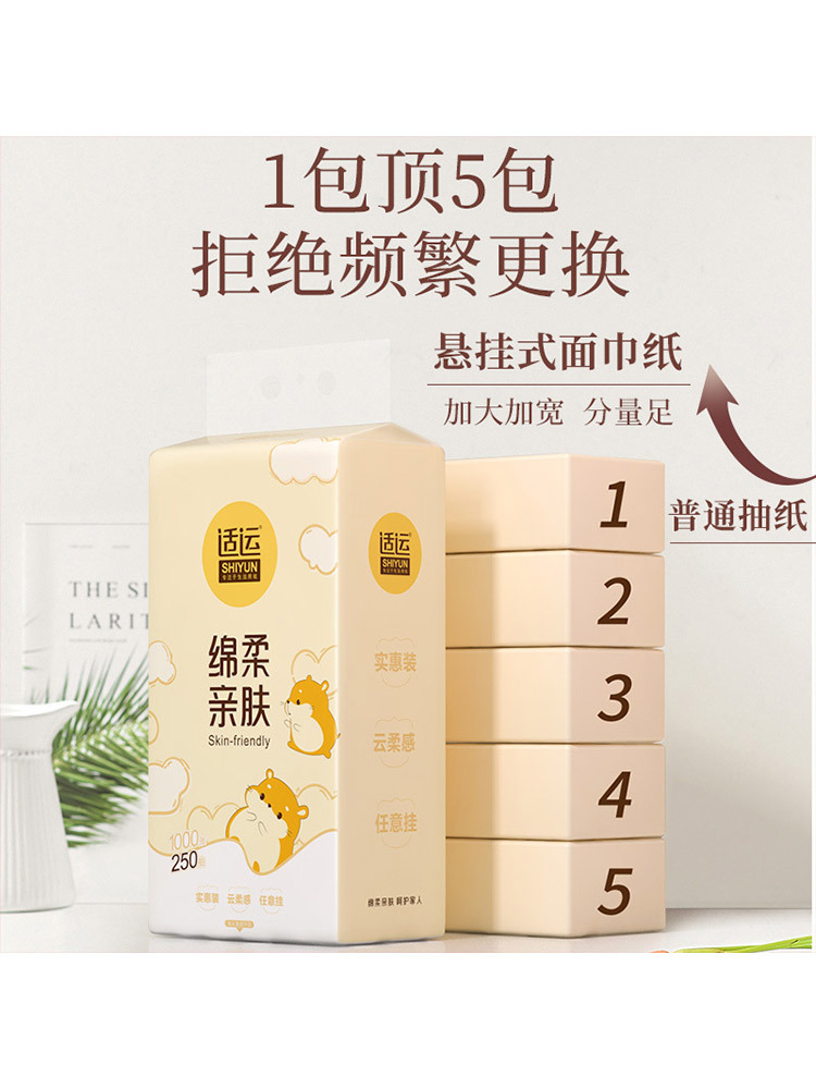 适运10提大包悬挂式抽纸整箱·10提