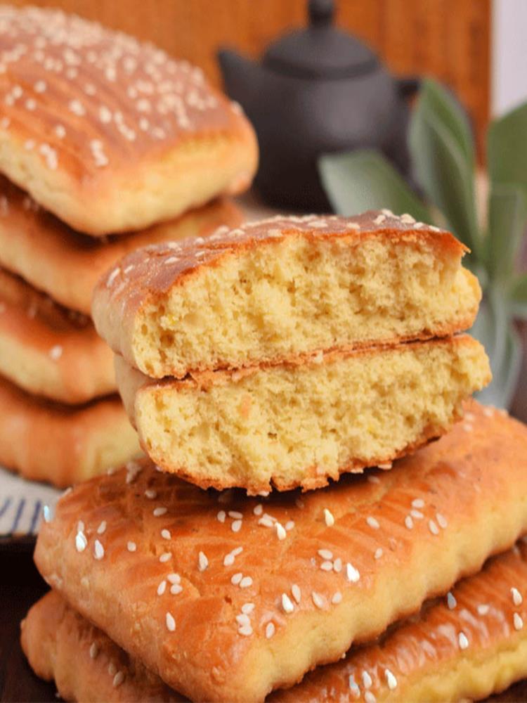 【东北特产】无蔗糖老式大饼干 1500g 发面大饼干 鸡蛋饼干