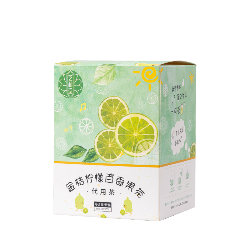 金桔柠檬百香果茶 18g*5袋/盒