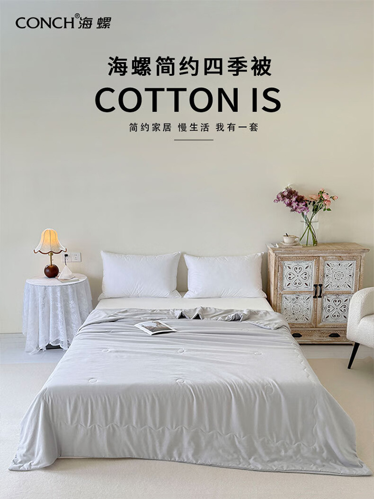 海螺 简约棉花被 JYMH-02 200*230cm