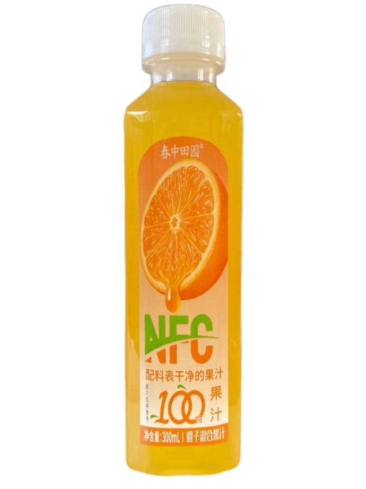 【夏日饮品】橙汁 300ml*8瓶  整箱装 维生素c果汁饮料
