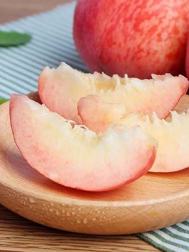 顺丰 春雪水蜜桃3斤大果【单果180g+】