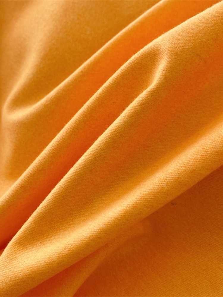 多宝雅全棉纯色喷气磨毛单被套·橙色