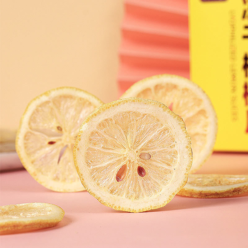 【桃子坊】蜂蜜冻干柠檬片20包*4盒