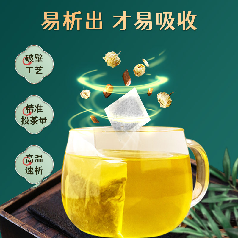 调理三高降血糖去水肿 北京同仁堂 青钱柳桑叶茶（拍2盒送1盒）