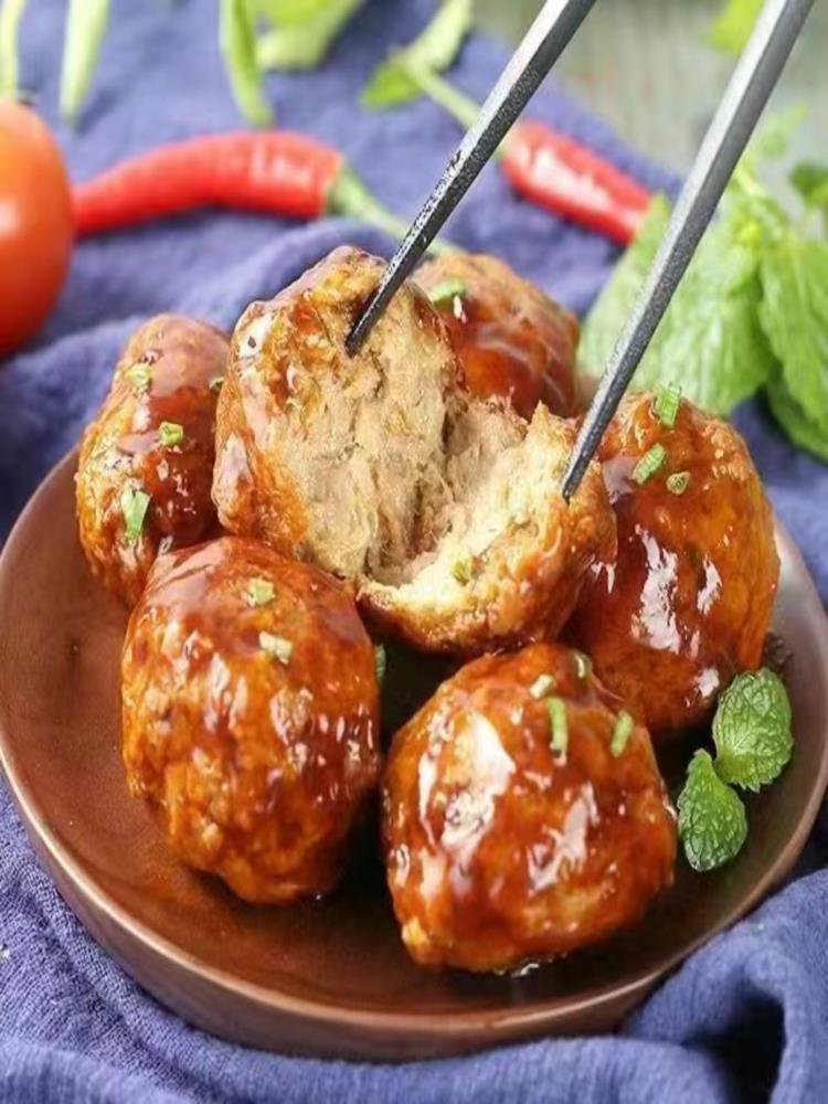 红烧狮子头 35g*20个 真空四喜丸子 即食 速食熟食