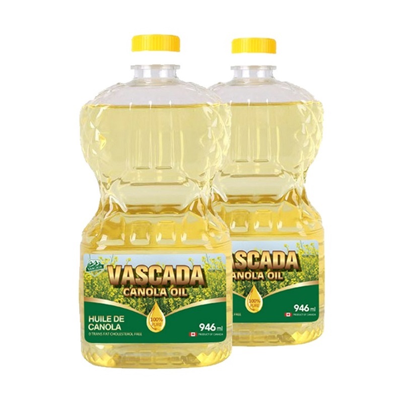 加拿大 VASCADA芥花籽油946ml*2（保质期至2020年8月13日）