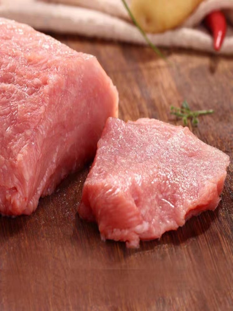 猪肉 大里脊肉 新鲜土猪肉 精瘦肉 5斤 现杀 顺丰包邮猪肉共同_共同