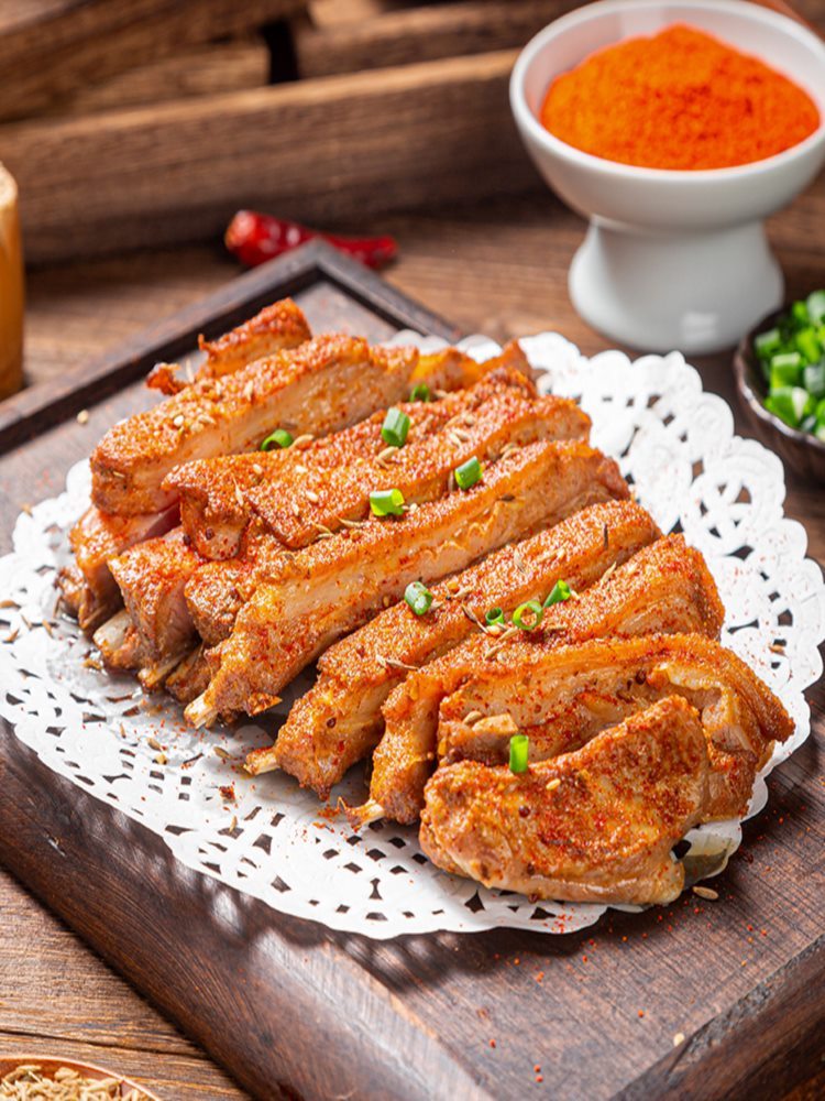 【湖南生鲜馆】孜然羊排 400g*2袋 私房菜 烧烤食材 半成品空气炸锅