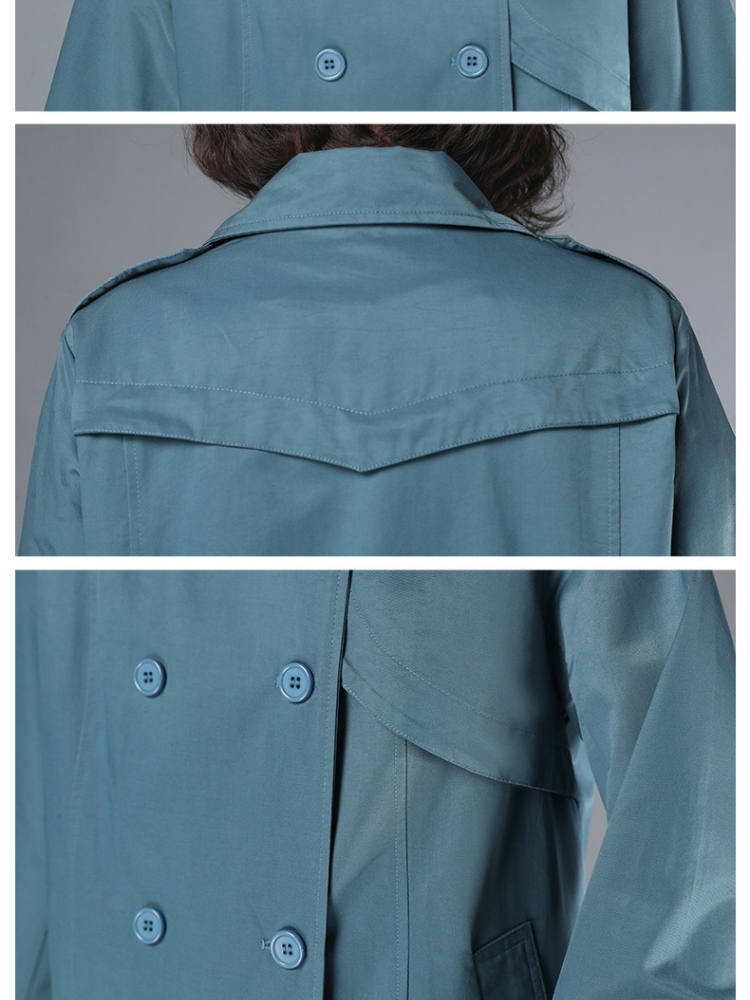 有4x可备注或联系客服布客西装短款风衣bkybl6970孔兰色