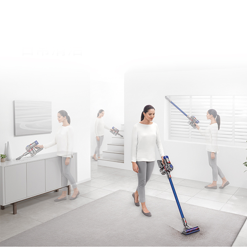 戴森(dyson)原装进口无绳吸尘器v8  fluffy plus