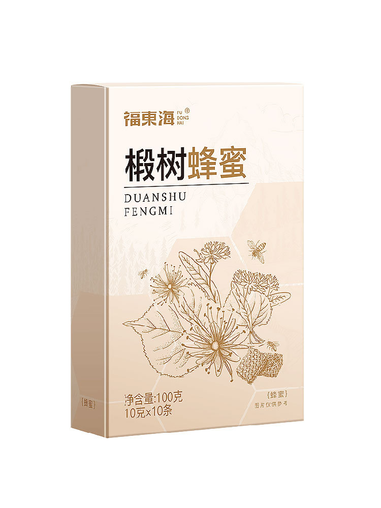 【福东海】椴树蜂蜜100克（10mL×10条）/盒