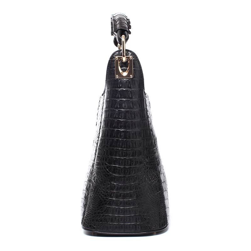dmom蒂蒙贾姬鳄鱼包 黑色
