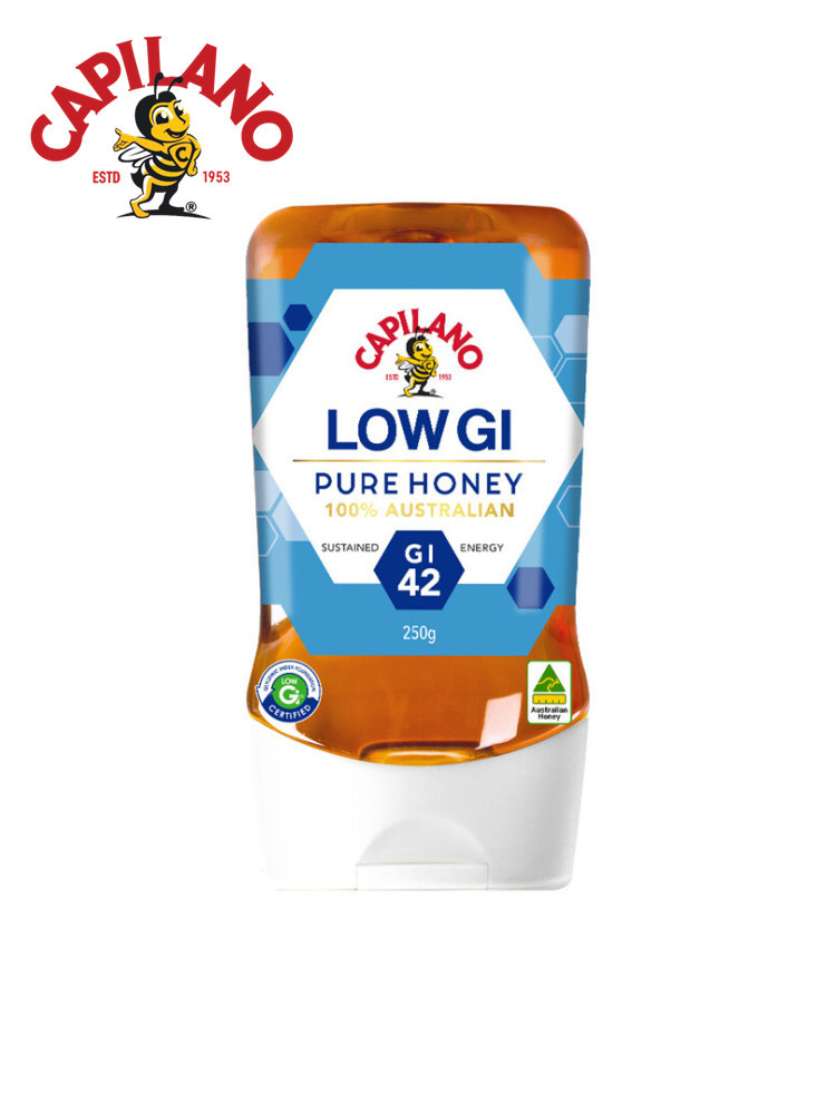 【低GI】澳大利亚进口CAPILANO康蜜乐低升糖蜂蜜250g