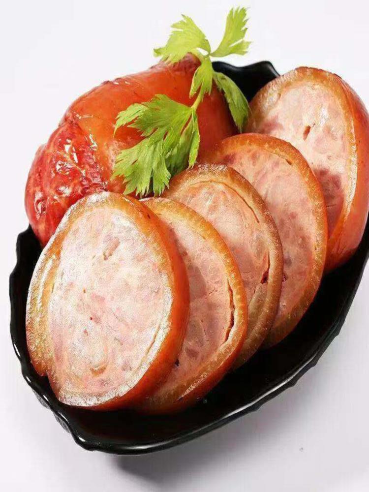 酱香肘花 6袋 卤味熟食猪皮香肘香肠下饭菜肉肠香开袋即食冷盘下酒菜