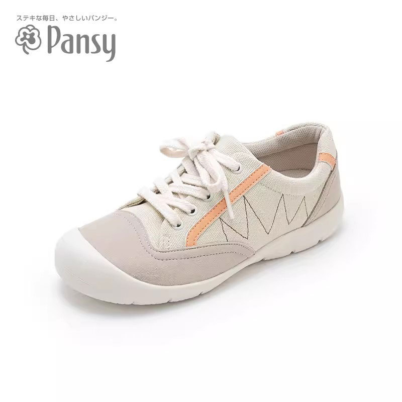 【上新】Pansy日本女鞋日系轻便HD4102·米色