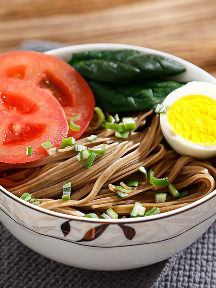 【到手20袋】黑麦荞麦面200克*20袋 饱腹感强 口感顺滑