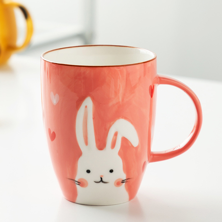 charzinski查金世家儿童专用卡通系列陶瓷健康杯400ml兔子款所有评论