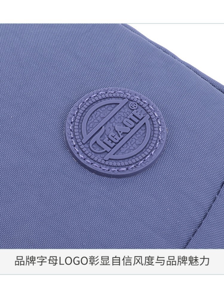 【大牌同款】特高特多口袋轻便斜挎小包1227·黑色