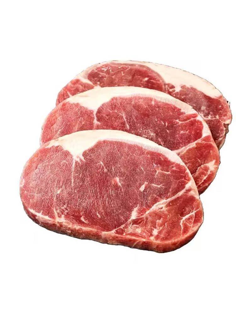 【预售12天内发货】生鲜-恒都整切牛排100g/包*12（赠酱包）