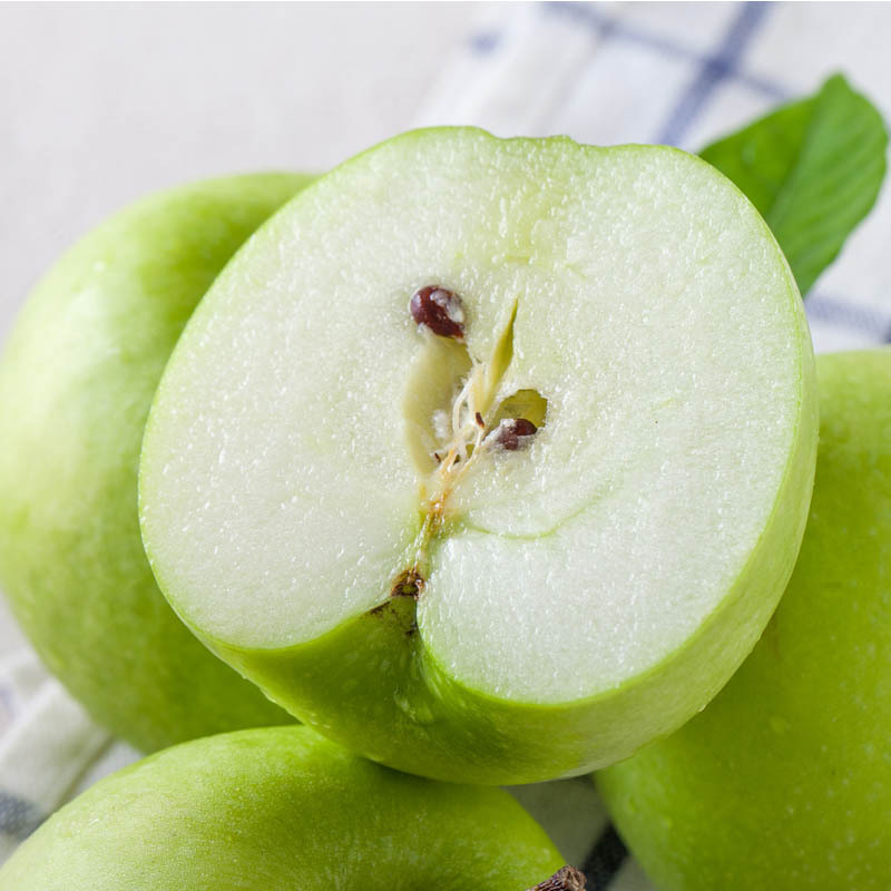 陕西青苹果 2019当季绿苹果5斤(约25个左右)