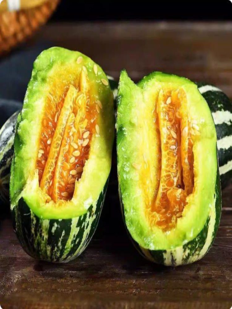 博洋9甜瓜 5斤装 净重4.3-4.5斤 头茬原棚高品质(山东菏泽)