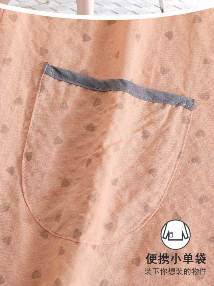 【梭织纯棉】安曼高级感短袖七分裤家居服6350·X6348风铃蓝