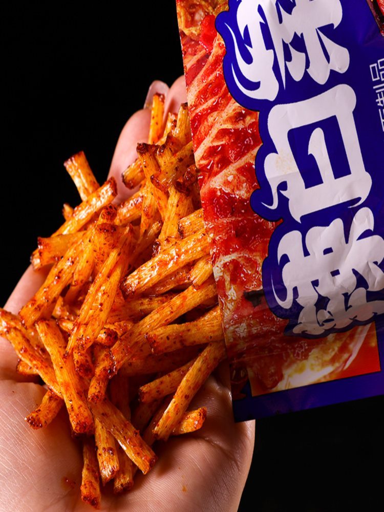 辣白菜味调味面筋制品 20g*60包 儿时怀旧麻辣解馋校园零食小吃2