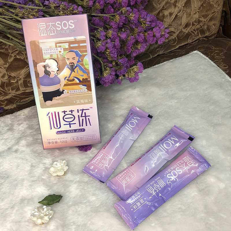 MOJI魔迹 SOS仙草冻 15g*7条*3盒