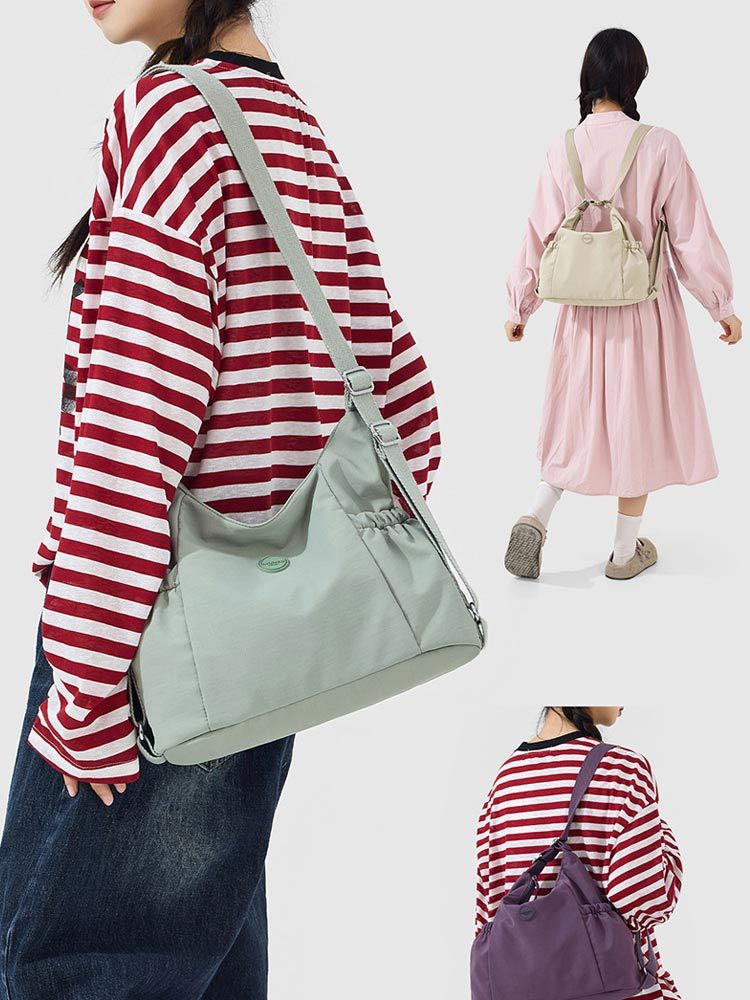 炫彩多用包大容量防水挎包背包511#·绿色