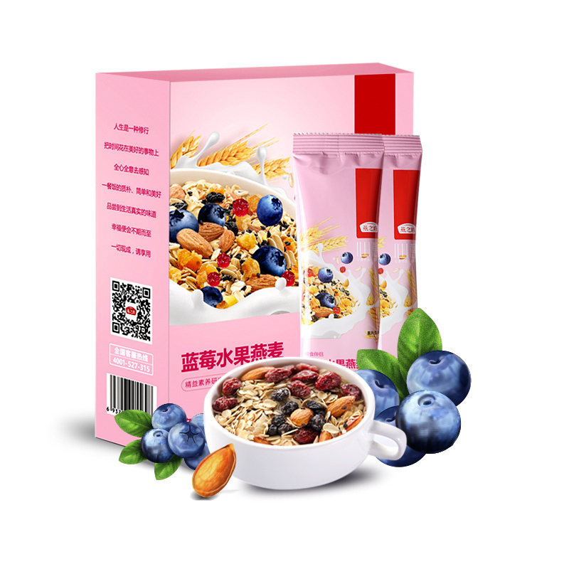 燕之坊蓝莓燕麦禅食伴侣220g*4