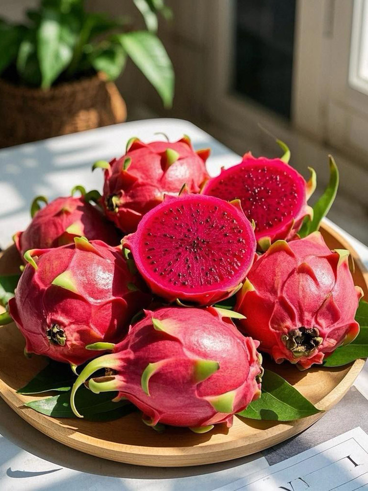 广西红心火龙果【单果6-8两】·净重5斤
