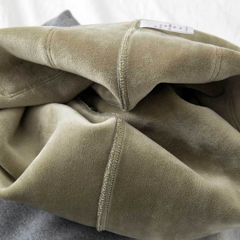 2019新款加绒大码可外穿打底裤--3色可选！深灰色