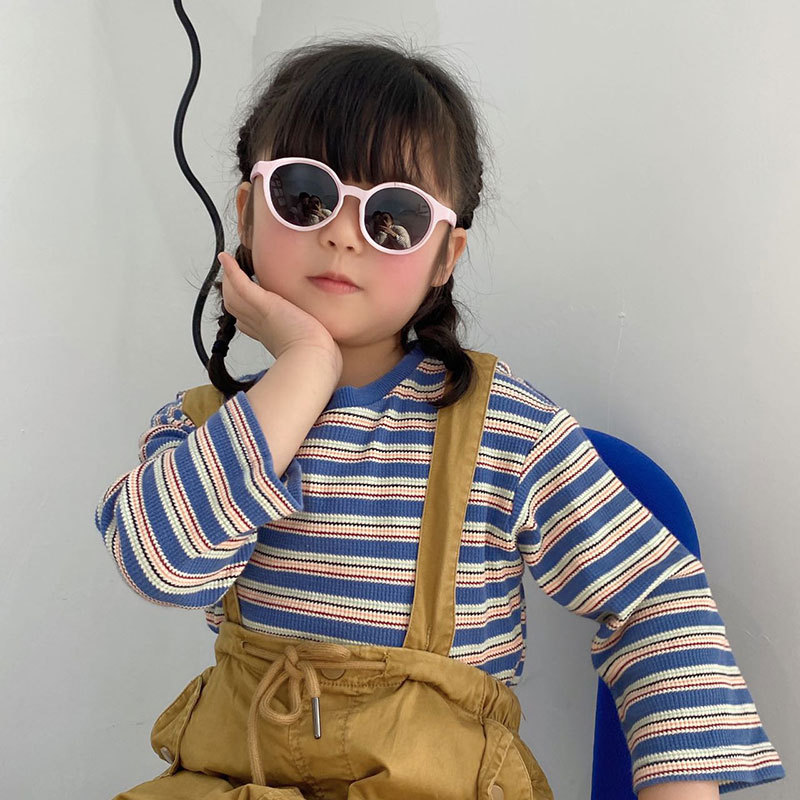 骊佳LJGOOD儿童高清太阳镜偏光墨镜中小童眼镜83009（3-10岁）·米色
