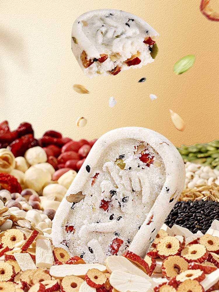 【到手200枚】红枣山药八珍糕200枚  传统老式糕点 营养饱腹代餐