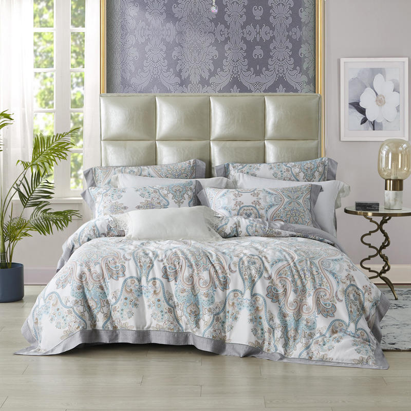 维众100支兰精天丝四件套·伊闻