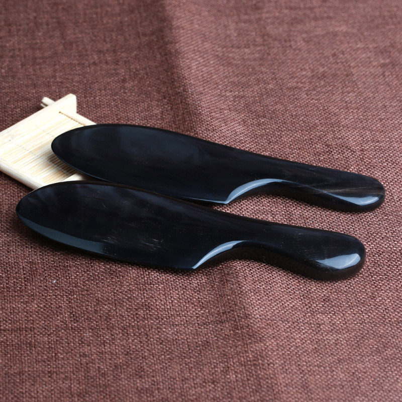 老冯记优质黑牛角刮痧刀排毒疏通经络神器