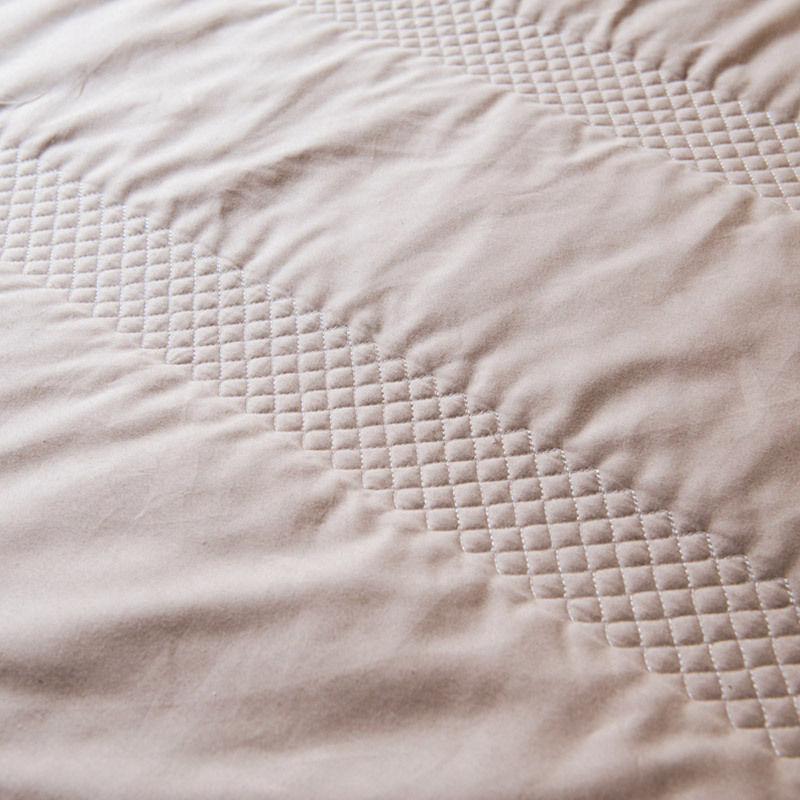 凯特之家 全棉英威达抗菌防螨夹棉床笠1.2米/1.5米/1.8米·驼色