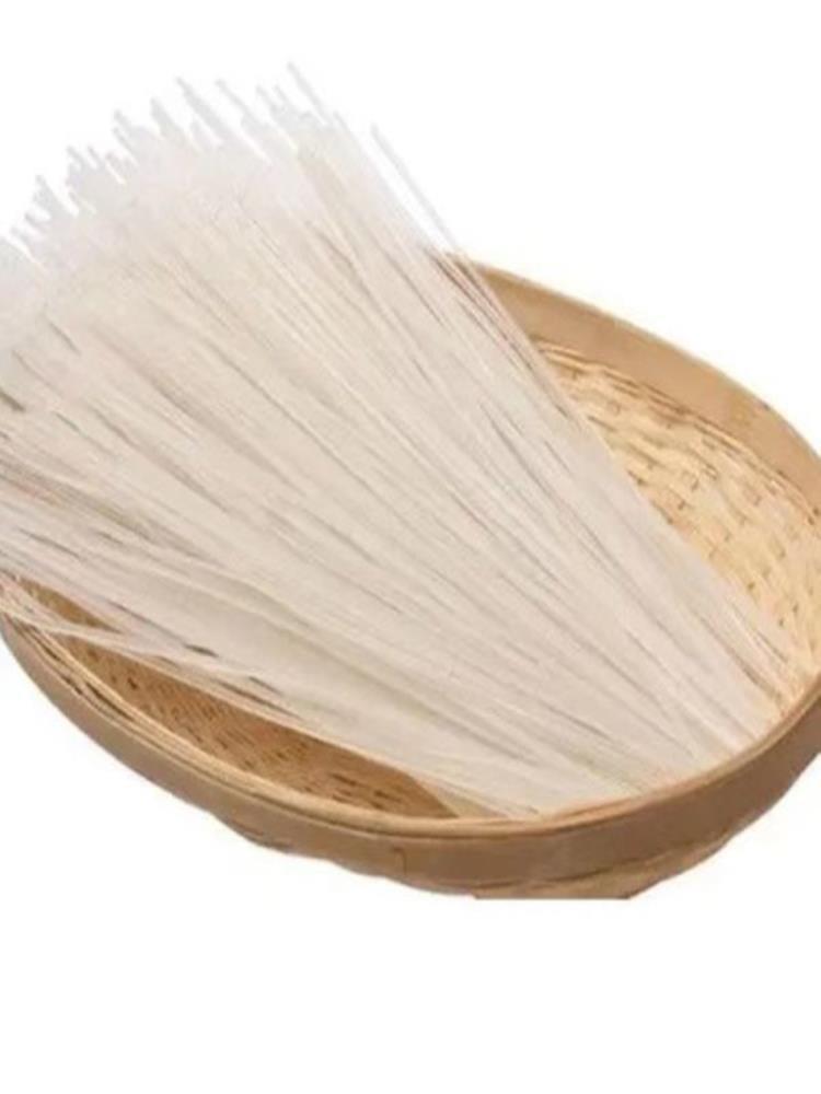 铁棍山药细粉条 5斤 农家手工山药粉条 火锅麻辣烫细粉