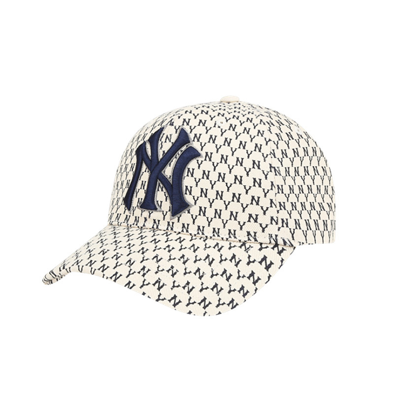 MLB 棒球帽 FB系列老花印花NY·米色印花