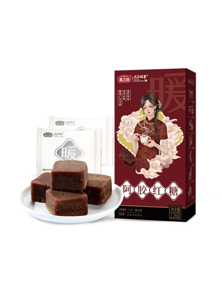 【燕之坊】红糖组合（阿胶+姜汁+桂花+黑糖+红枣+玫瑰）126g*6盒