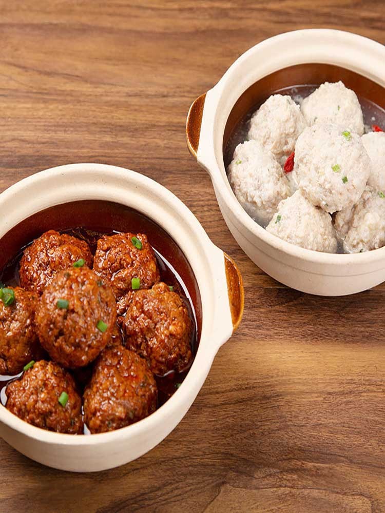 四喜丸子熟食盒装红烧狮子头250*5盒