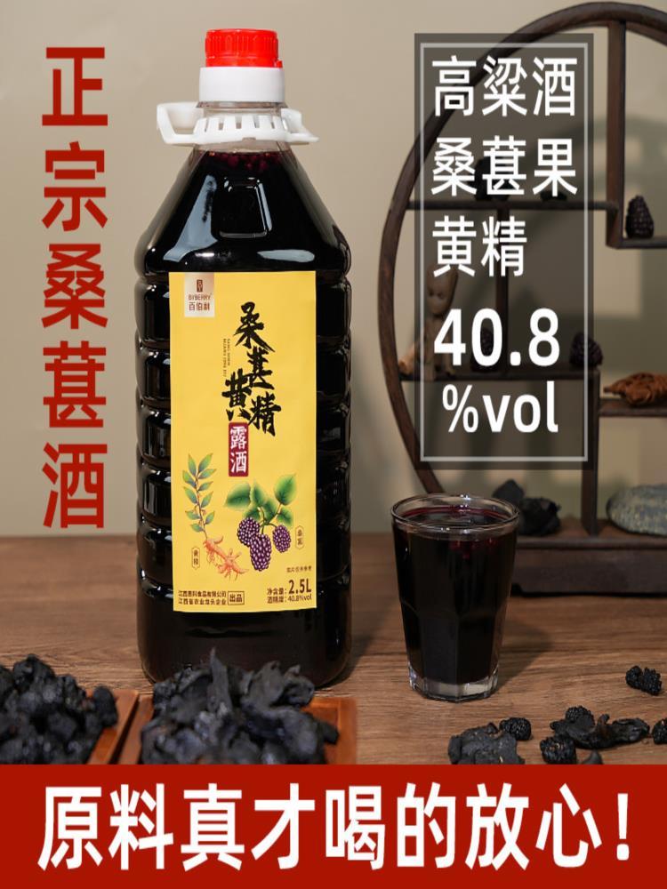 桑葚黄精酒 5斤40.8度 聚会睡前小酌甜酒微醺